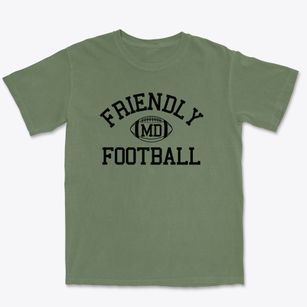 Friendly Maryland Football Premium Heavyweight T-shirt