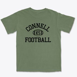 Connell Kansas Football Premium Heavyweight T-shirt