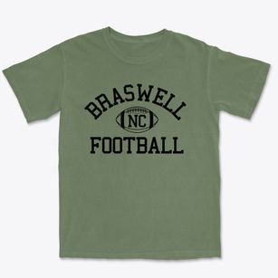 Braswell North Carolina Football Premium Heavyweight T-shirt