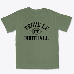 Pegville Connecticut Football Premium Heavyweight T-shirt