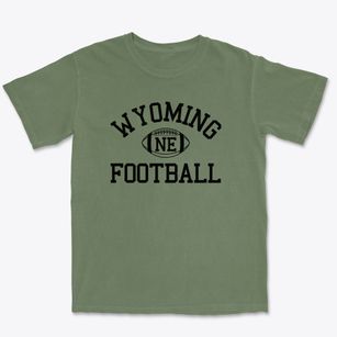 Wyoming Nebraska Football Premium Heavyweight T-shirt