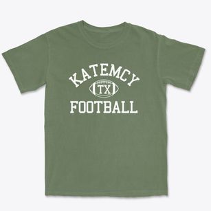 Katemcy Texas Football Premium Heavyweight T-shirt