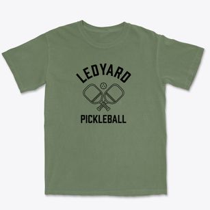 Ledyard New York Pickleball Premium Heavyweight T-shirt