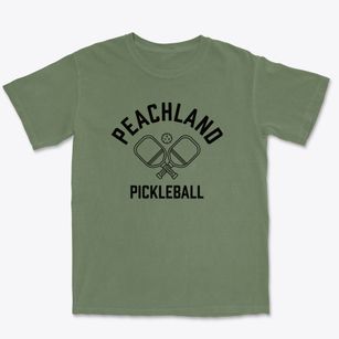 Peachland North Carolina Pickleball Premium Heavyweight T-shirt