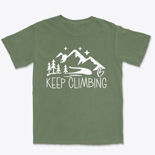   Keep Climbing Premium Heavyweight T-shirt
