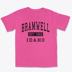Bramwell Idaho Classic Established Premium Heavyweight T-shirt