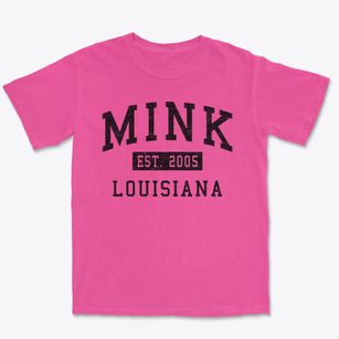 Mink Louisiana Classic Established Premium Heavyweight T-shirt