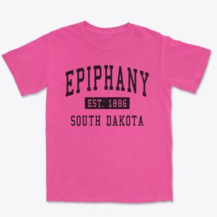 Epiphany South Dakota Classic Established Premium Heavyweight T-shirt