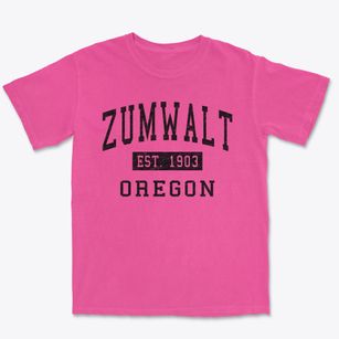 Zumwalt Oregon Classic Established Premium Heavyweight T-shirt