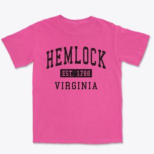 Hemlock Virginia Classic Established Premium Heavyweight T-shirt