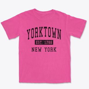 Yorktown New York Classic Established Premium Heavyweight T-shirt