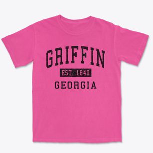Griffin Georgia Classic Established Premium Heavyweight T-shirt