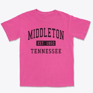 Middleton Tennessee Classic Established Premium Heavyweight T-shirt