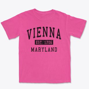 Vienna Maryland Classic Established Premium Heavyweight T-shirt
