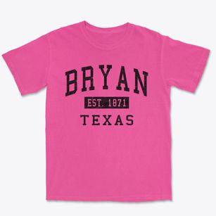 Bryan Texas Classic Established Premium Heavyweight T-shirt