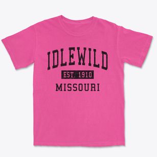 Idlewild Missouri Classic Established Premium Heavyweight T-shirt
