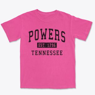 Powers Tennessee Classic Established Premium Heavyweight T-shirt