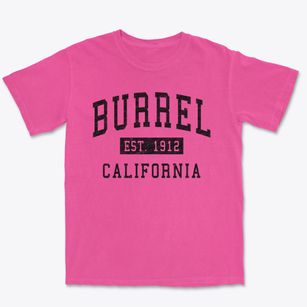 Burrel California Classic Established Premium Heavyweight T-shirt