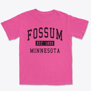 Fossum Minnesota Classic Established Premium Heavyweight T-shirt