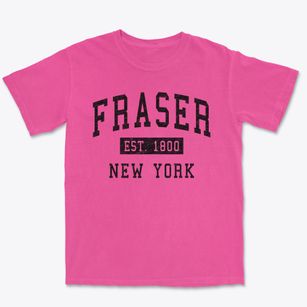 Fraser New York Classic Established Premium Heavyweight T-shirt