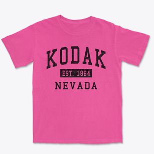 Kodak Nevada Classic Established Premium Heavyweight T-shirt