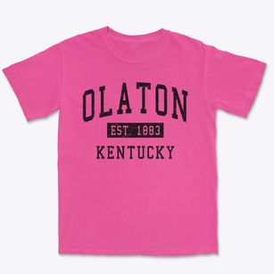 Olaton Kentucky Classic Established Premium Heavyweight T-shirt
