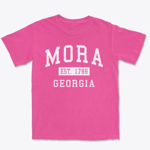 Mora Georgia Classic Established Premium Heavyweight T-shirt