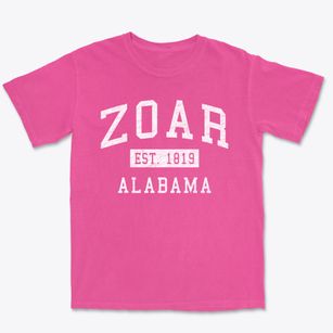 Zoar Alabama Classic Established Premium Heavyweight T-shirt