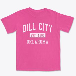 Dill City Oklahoma Classic Established Premium Heavyweight T-shirt