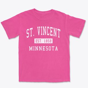 St. Vincent Minnesota Classic Established Premium Heavyweight T-shirt
