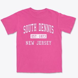 South Dennis New Jersey Classic Established Premium Heavyweight T-shirt