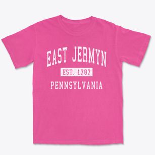 East Jermyn Pennsylvania Classic Established Premium Heavyweight T-shirt