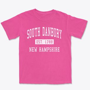 South Danbury New Hampshire Classic Established Premium Heavyweight T-shirt
