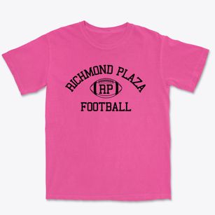 Richmond Plaza Baptist School Classic Football Premium Heavyweight T-shirt