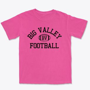 Big Valley Christian Classic Football Premium Heavyweight T-shirt