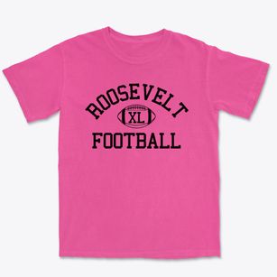 Roosevelt Junior High School Classic Football Premium Heavyweight T-shirt