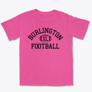 Burlington High School Classic Football Premium Heavyweight T-shirt
