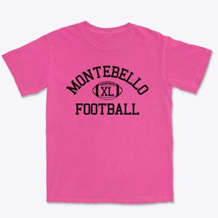 Montebello Christian School Classic Football Premium Heavyweight T-shirt