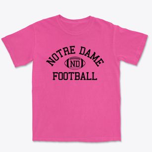 Notre Dame High School Classic Football Premium Heavyweight T-shirt