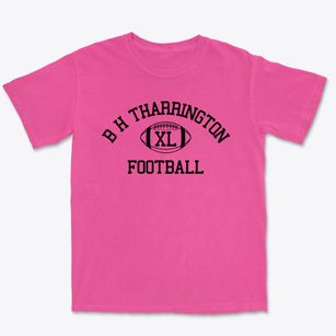 B H Tharrington Primary School Classic Football Premium Heavyweight T-shirt