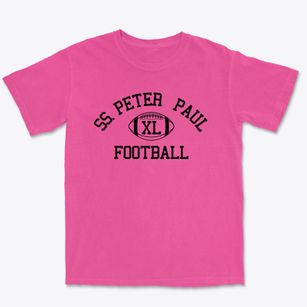 Ss. Peter & Paul Classic Football Premium Heavyweight T-shirt