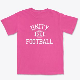 Unity Christian School Classic Football Premium Heavyweight T-shirt