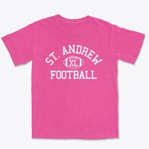 Saint Andrew The Apostle School Classic Football Premium Heavyweight T-shirt