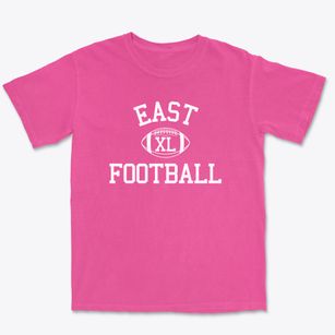 East Junior High School Classic Football Premium Heavyweight T-shirt