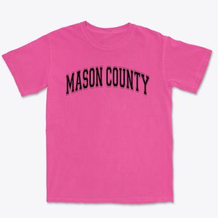 Mason County Vocational Technical Center Varsity Arch Premium Heavyweight T-shirt