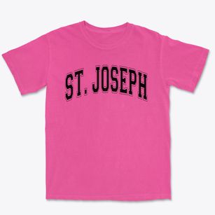 Saint Joseph Elementary School Varsity Arch Premium Heavyweight T-shirt