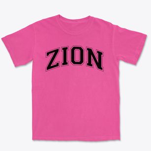 Zion Lutheran Academy Varsity Arch Premium Heavyweight T-shirt