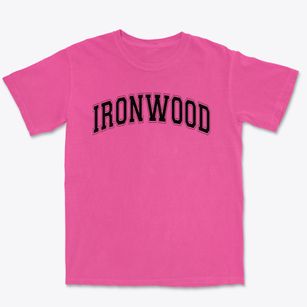 Ironwood Elementary School Varsity Arch Premium Heavyweight T-shirt