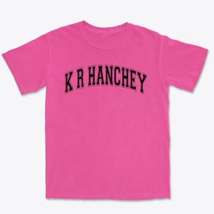 K R Hanchey Elementary School Varsity Arch Premium Heavyweight T-shirt