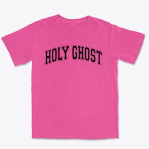 Holy Ghost Varsity Arch Premium Heavyweight T-shirt